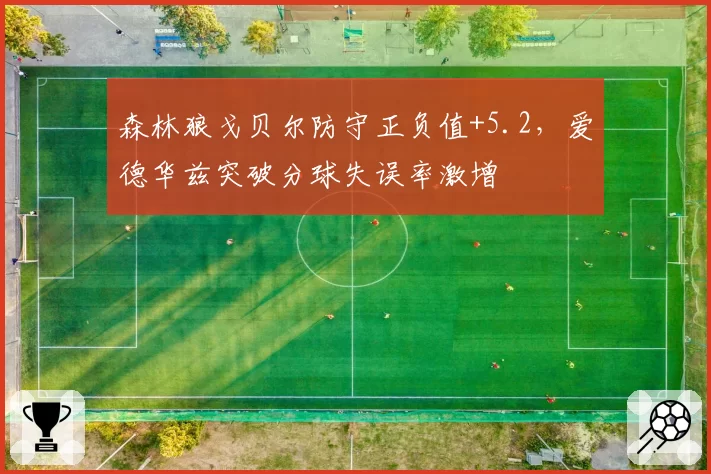 森林狼戈贝尔防守正负值+5.2，爱德华兹突破分球失误率激增
